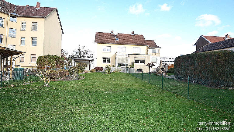 3- Zimmer Erdgeschosswohnung mit Garten und Garage in einem Zweifamilienhaus in Braunschweig