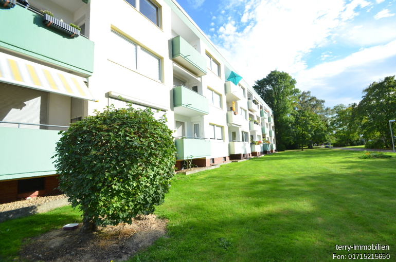 2- Zimmer Erdgeschosswohnung mit Balkon in Braunschweig Heidberg