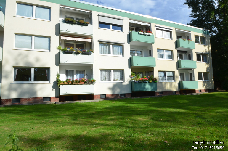 2- Zimmer Erdgeschosswohnung mit Balkon in Braunschweig Heidberg